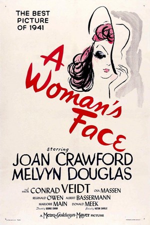 A Woman's Face (1941) - poster