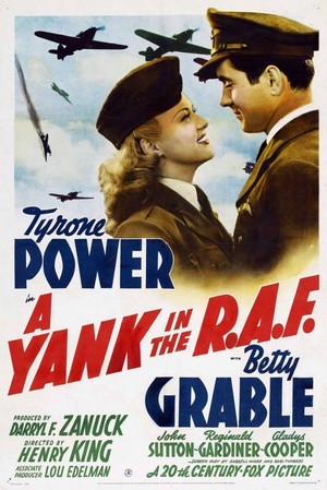 A Yank in the R.A.F. (1941) - poster