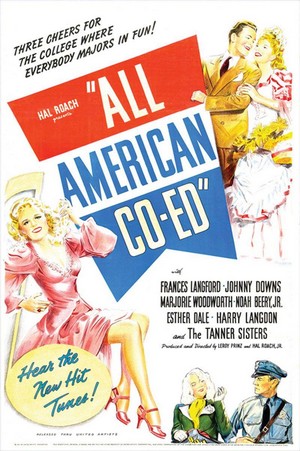 All-American Co-Ed (1941) - poster