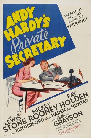 Andy Hardy's Private Secretary (1941) - poster