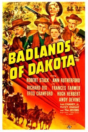Badlands of Dakota (1941) - poster