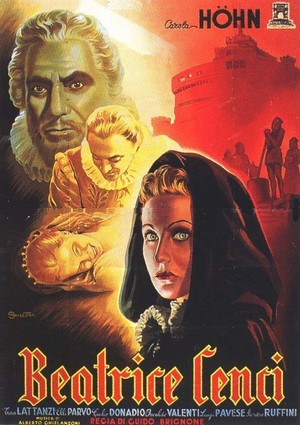 Beatrice Cenci (1941) - poster