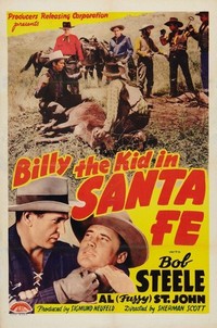 Billy the Kid in Santa Fe (1941) - poster