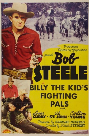 Billy the Kid's Fighting Pals (1941) - poster