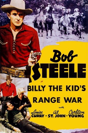 Billy the Kid's Range War (1941) - poster