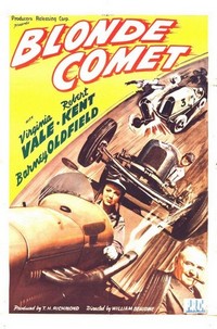 Blonde Comet (1941) - poster