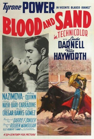 Blood and Sand (1941) - poster