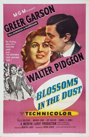 Blossoms in the Dust (1941) - poster