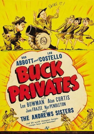 Buck Privates (1941) - poster