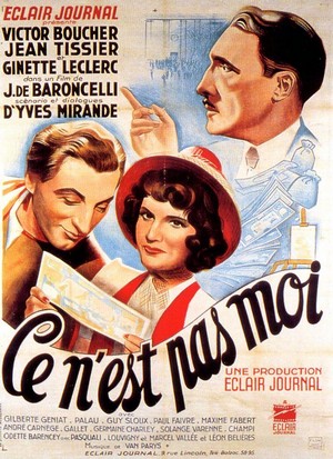 Ce N'est Pas Moi (1941) - poster