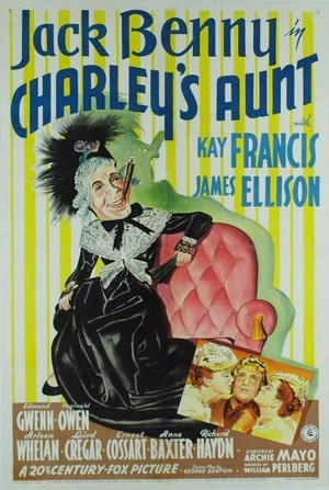 Charley's Aunt (1941) - poster