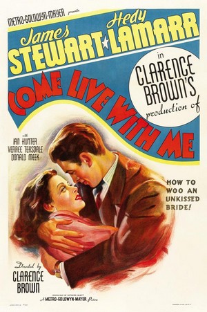 Come Live with Me (1941) - poster