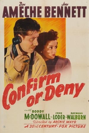 Confirm or Deny (1941) - poster