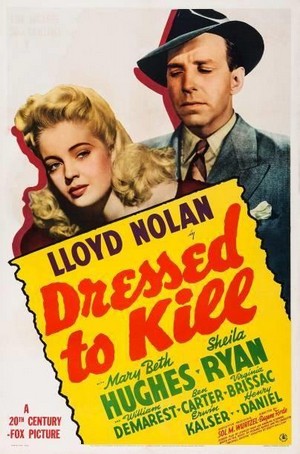 Dressed to Kill (1941) - poster