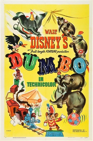 Dumbo (1941) - poster