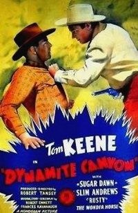 Dynamite Canyon (1941) - poster