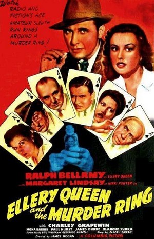 Ellery Queen and the Murder Ring (1941) - poster