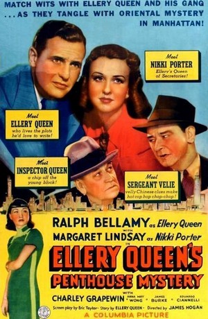 Ellery Queen's Penthouse Mystery (1941) - poster