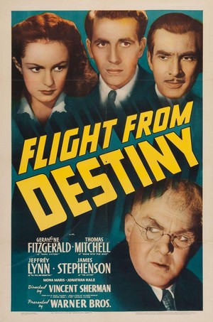Flight from Destiny (1941) - poster