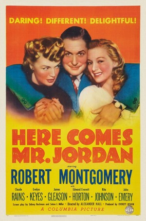 Here Comes Mr. Jordan (1941) - poster
