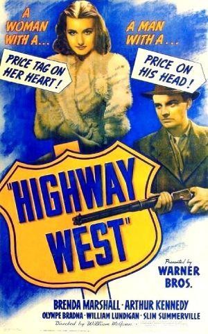 Highway West (1941) - poster