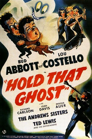 Hold That Ghost (1941) - poster