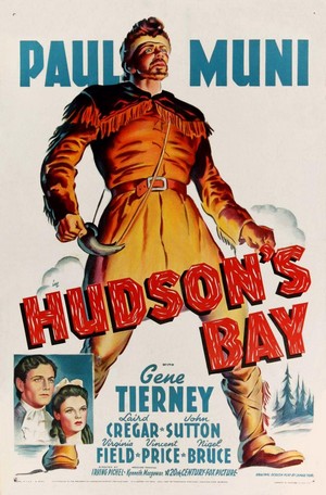 Hudson's Bay (1941) - poster