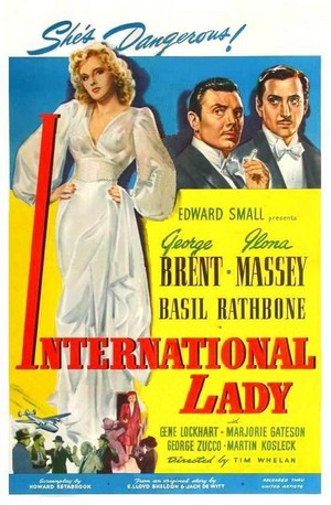 International Lady (1941) - poster