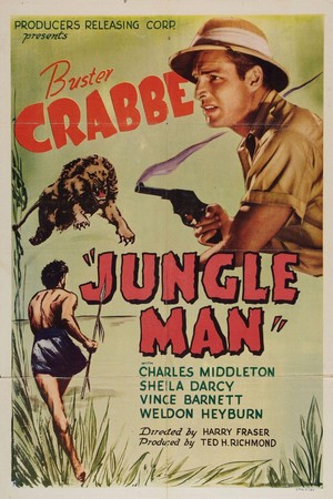 Jungle Man (1941) - poster