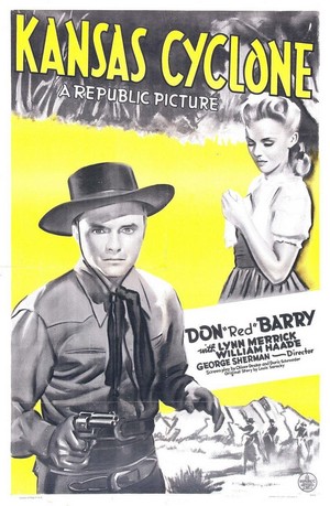 Kansas Cyclone (1941) - poster