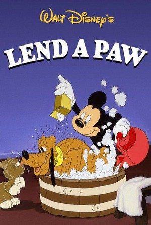 Lend a Paw (1941) - poster