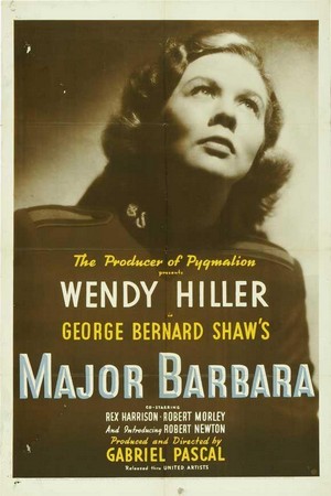 Major Barbara (1941) - poster