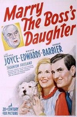 Marry the Boss's Daughter (1941) - poster
