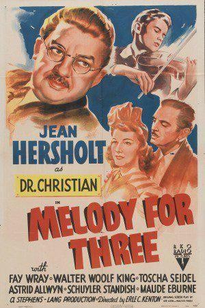 Melody for Three (1941) - poster