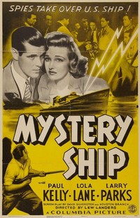 Mystery Ship (1941) - poster