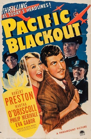 Pacific Blackout (1941) - poster