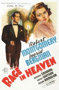 Rage in Heaven (1941) - poster