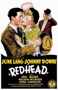 Redhead (1941) - poster