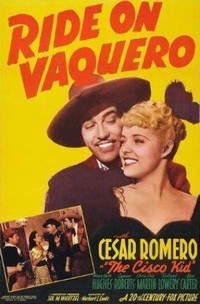 Ride on Vaquero (1941) - poster