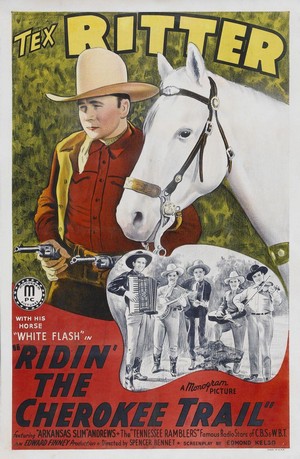 Ridin' the Cherokee Trail (1941) - poster
