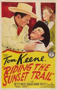 Riding the Sunset Trail (1941) - poster