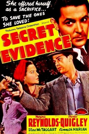 Secret Evidence (1941) - poster