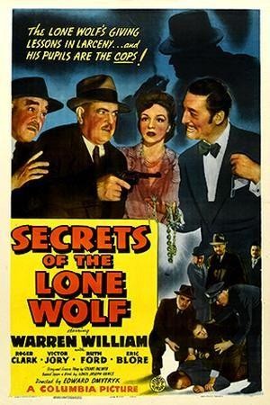Secrets of the Lone Wolf (1941) - poster
