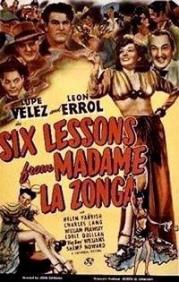 Six Lessons from Madame La Zonga (1941) - poster