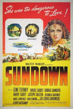 Sundown (1941) - poster