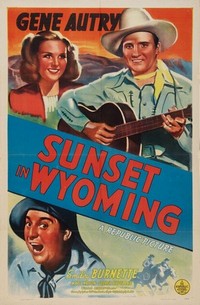 Sunset in Wyoming (1941) - poster