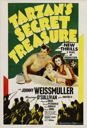 Tarzan's Secret Treasure (1941) - poster