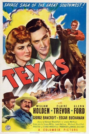 Texas (1941) - poster
