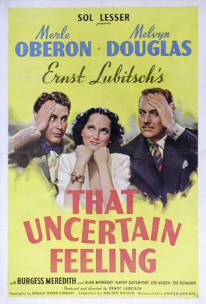 That Uncertain Feeling (1941) - poster