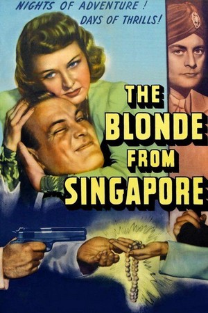 The Blonde from Singapore (1941) - poster